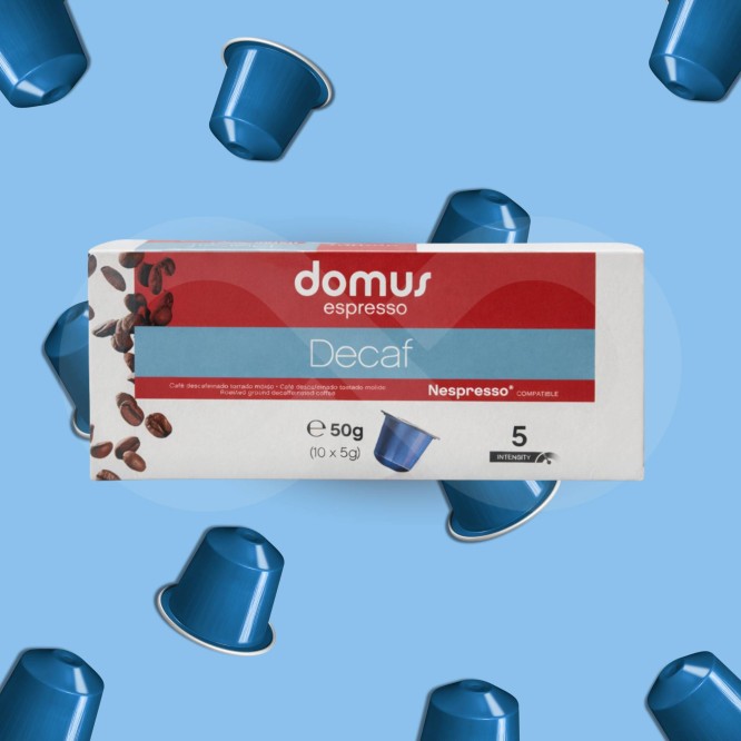 DOMUS® Nespresso Capsules Decaf 10 un.