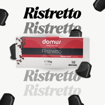 DOMUS� Nespresso Capsules Ristretto 10 un.