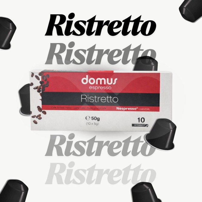 DOMUS� Nespresso Capsules Ristretto 10 un.