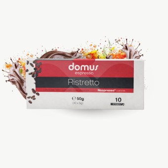DOMUS� Nespresso Capsules Ristretto 10 un.