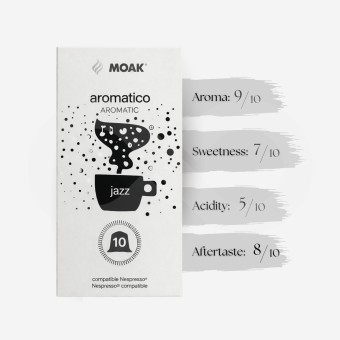 MOAK® Cápsulas Nespresso Aromatico Jazz 10 un.