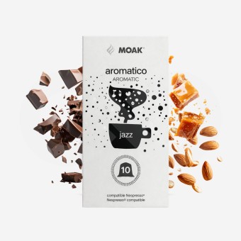 MOAK® Cápsulas Nespresso Aromatico Jazz 10 un.