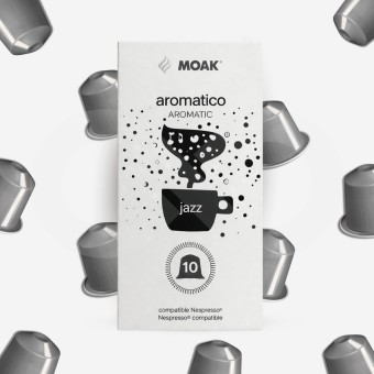 MOAK� C�psulas Nespresso Aromatico Jazz 10 un.