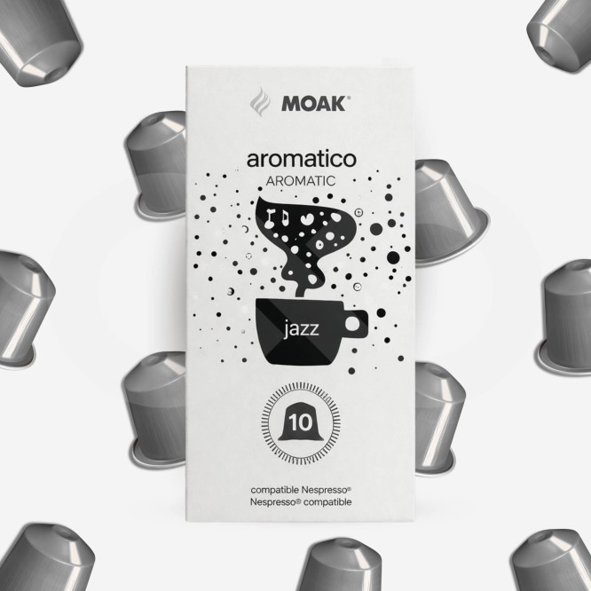MOAK® Cápsulas Nespresso Aromatico Jazz 10 un.