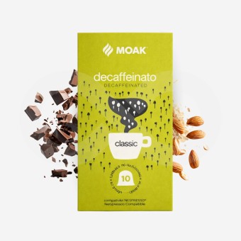 MOAK® Cápsulas Nespresso Decaf Classic 10 uds.