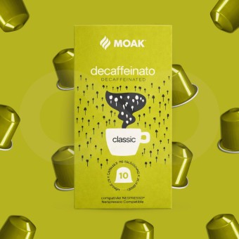 MOAK� C�psulas Nespresso Decaf Classic 10 un.