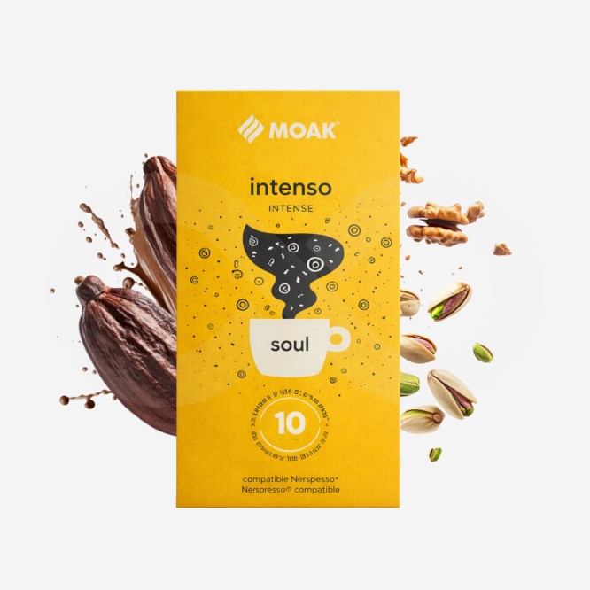 MOAK� C�psulas Nespresso Intenso Soul 10 uds.