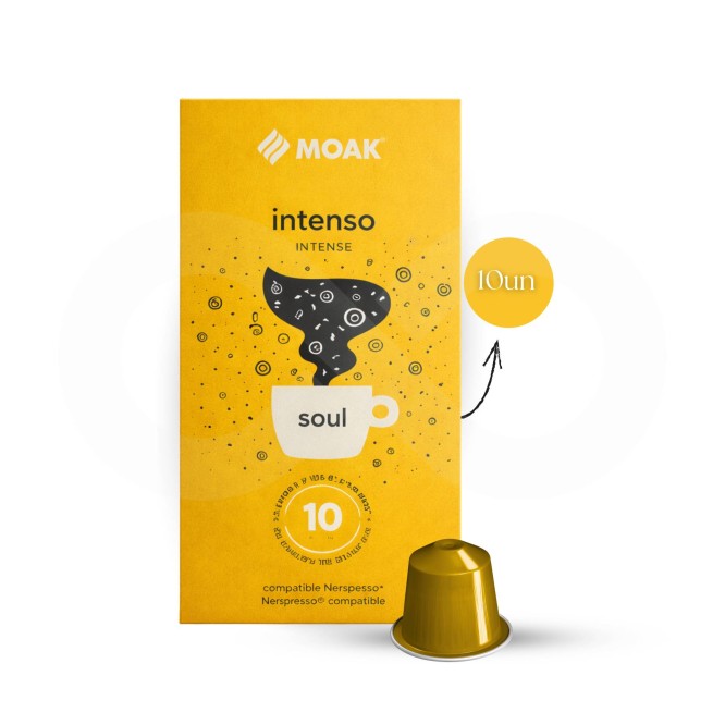 MOAK� C�psulas Nespresso Intenso Soul 10 uds.
