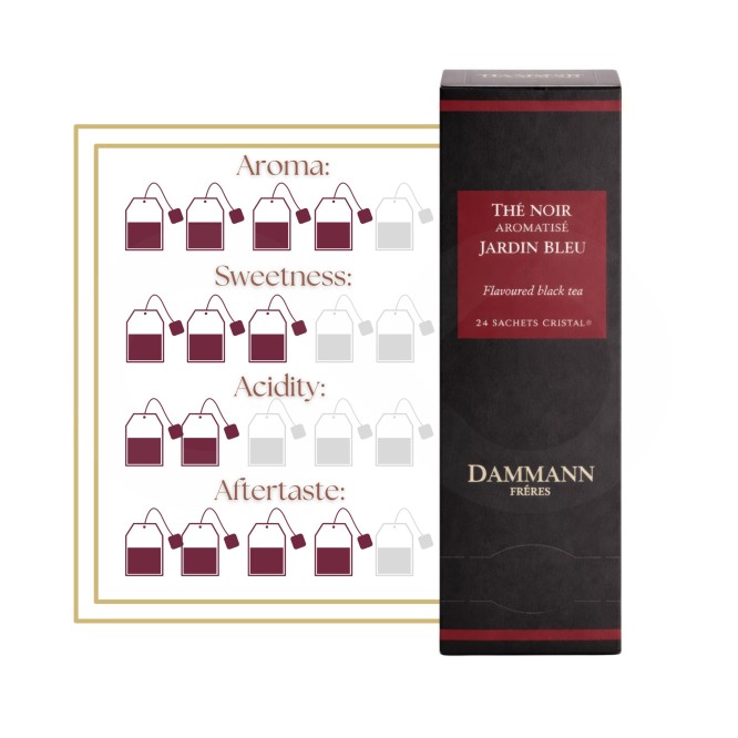 DAMMANN FRÈRES® Tea Jardin Bleu 24 un.
