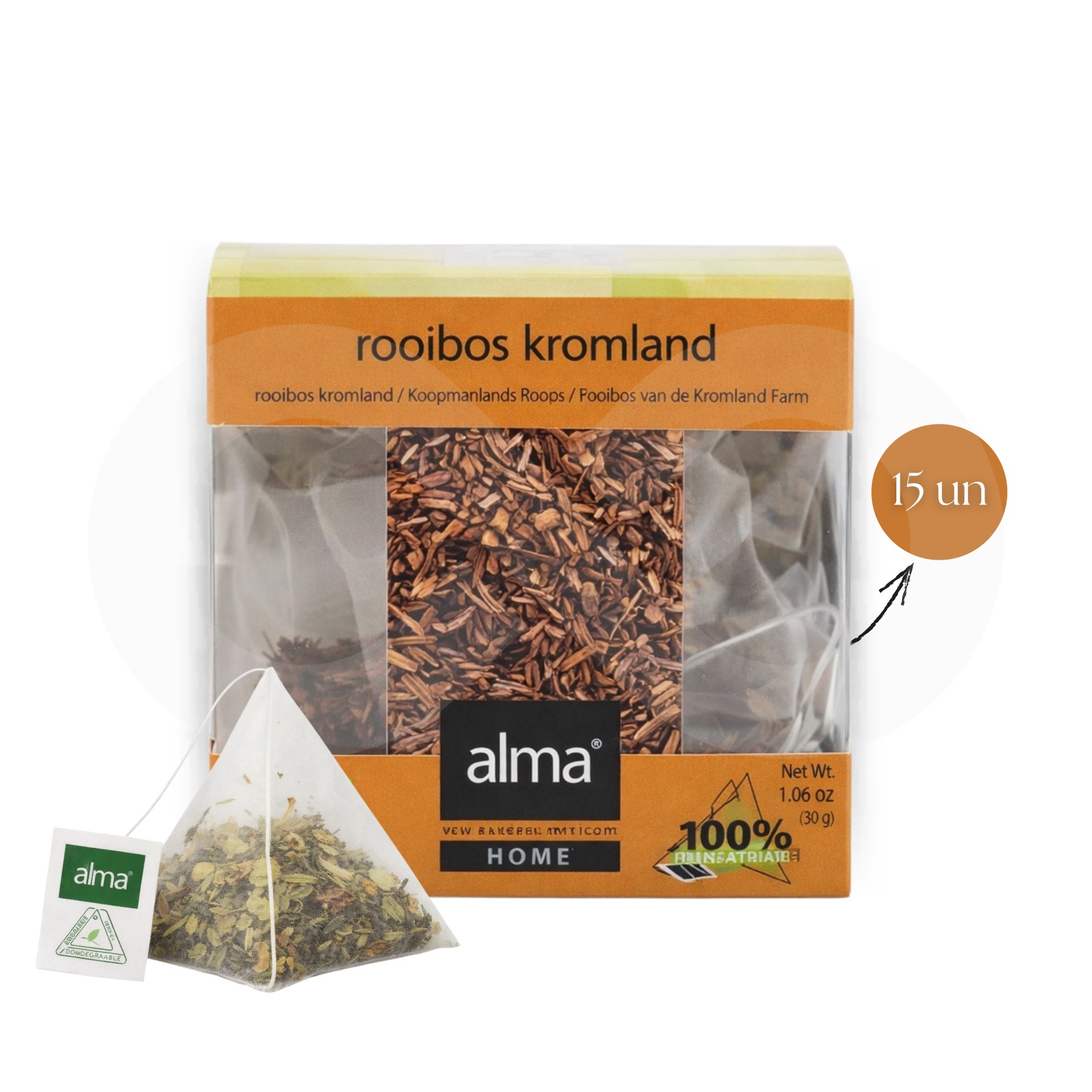ALMA® Té Rooibos Kromland 15 uds.