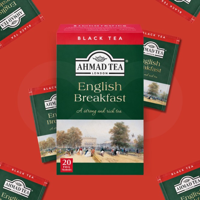 AHMAD TEAŽ Tea English Breakfast 20 un.