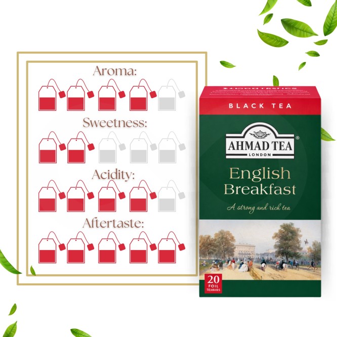 AHMAD TEAŽ Tea English Breakfast 20 un.
