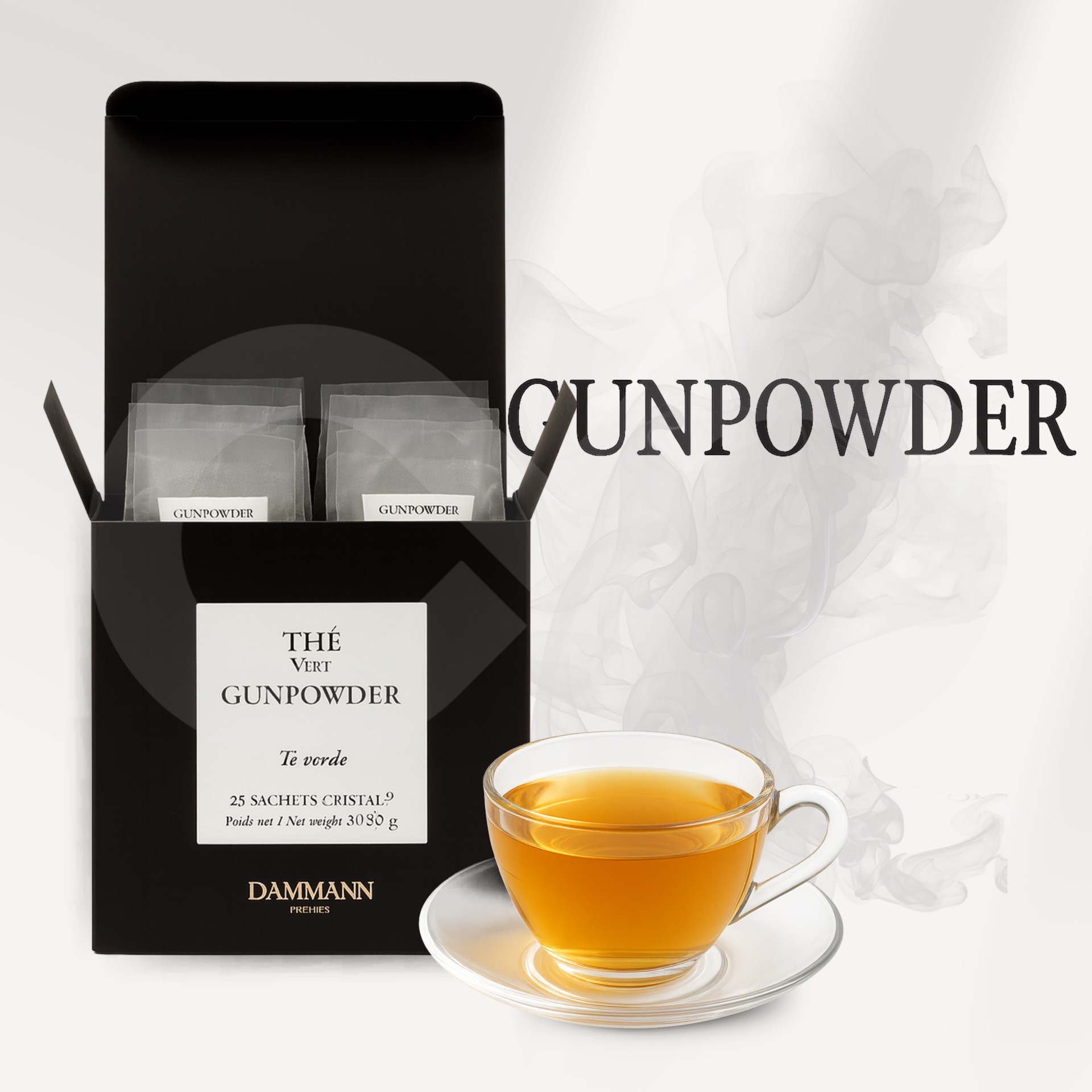 DAMMANN FRÈRES® Té Gunpowder 25 uds.