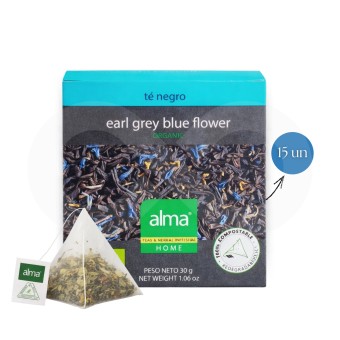 ALMA� Th� Earl Grey Blue Flower 15 u.
