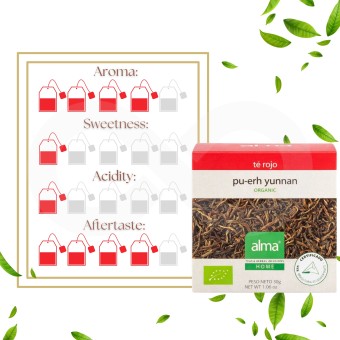 ALMA® Chá Pu-Erh Yunnan 15 un.