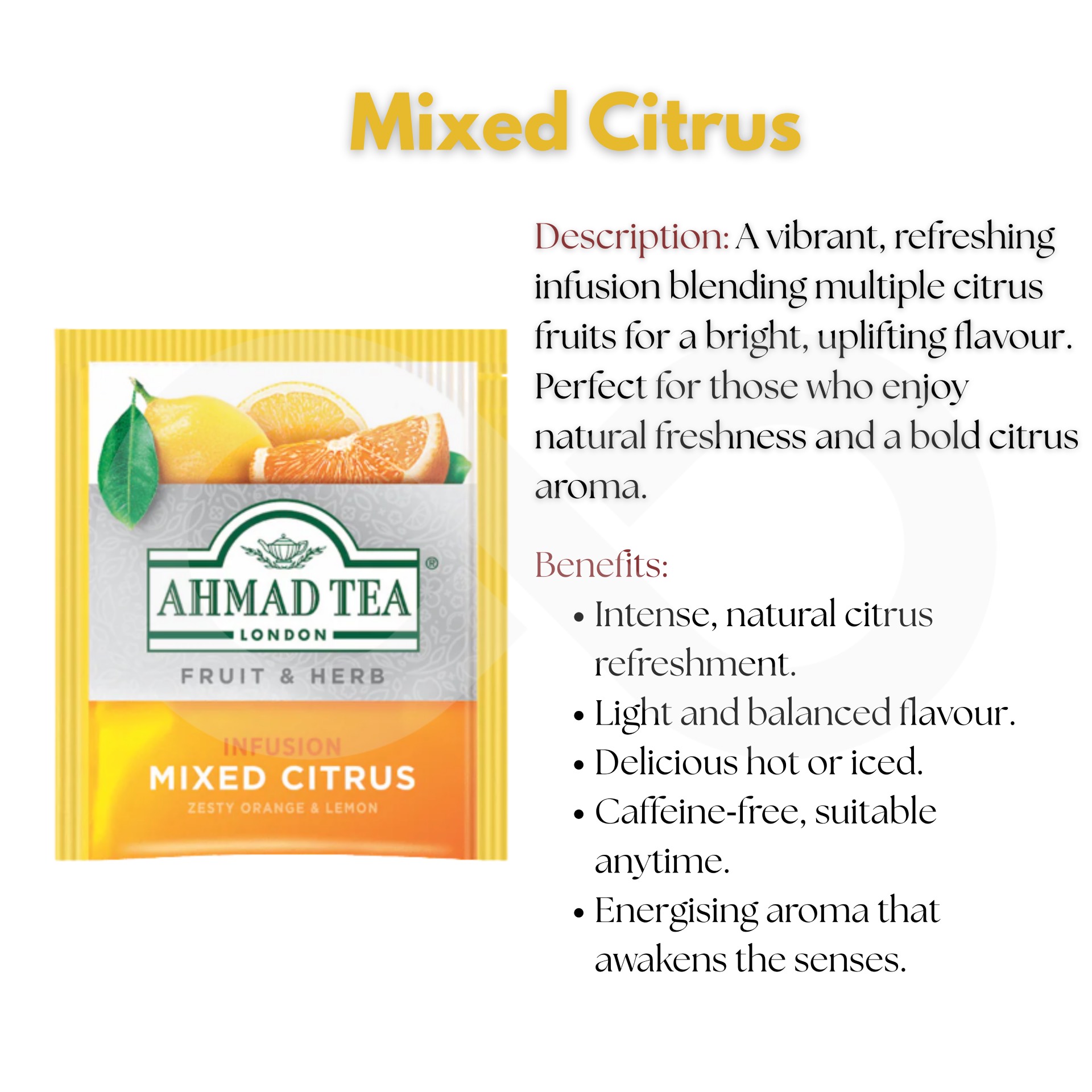 AHMAD TEA® Thé Hearbalist 60 u.