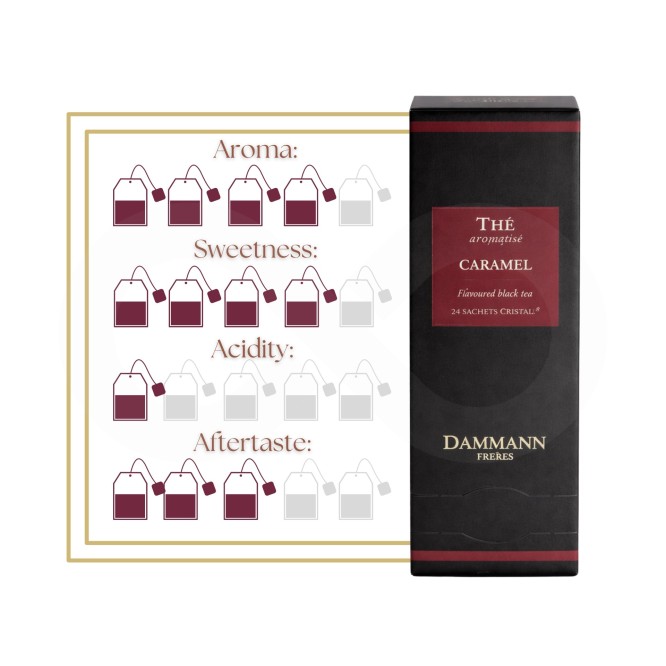 DAMMANN FR�RES� T� Caramel 24 pz.