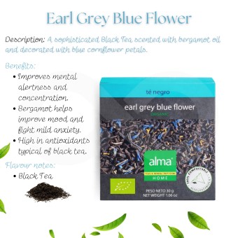 ALMA® Thee Earl Grey Blue Flower 15 st.