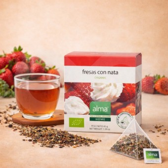 ALMA® Thé Fraises Et Crème 15 u.