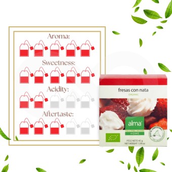 ALMA® Thé Fraises Et Crème 15 u.