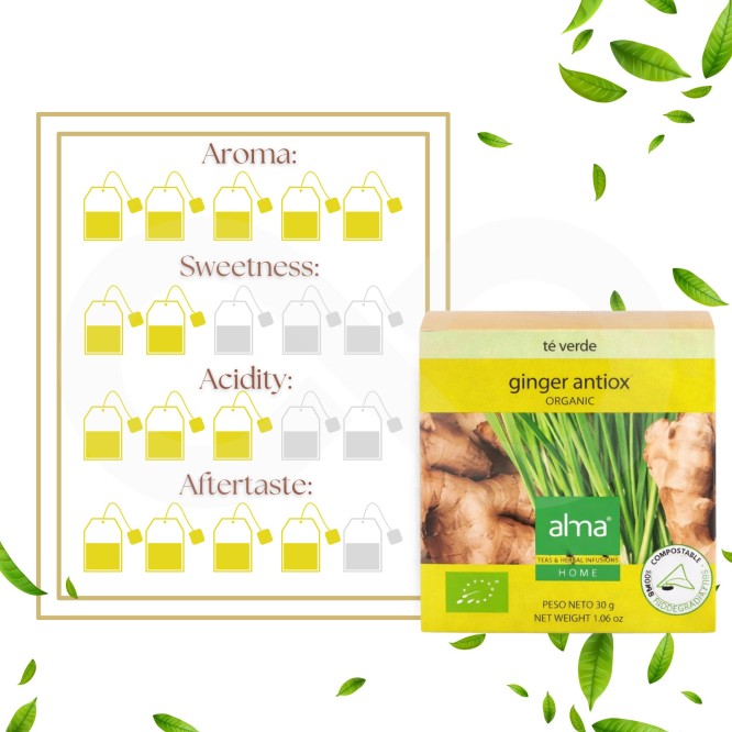 ALMA� Tea Ginger Antiox 15 un.