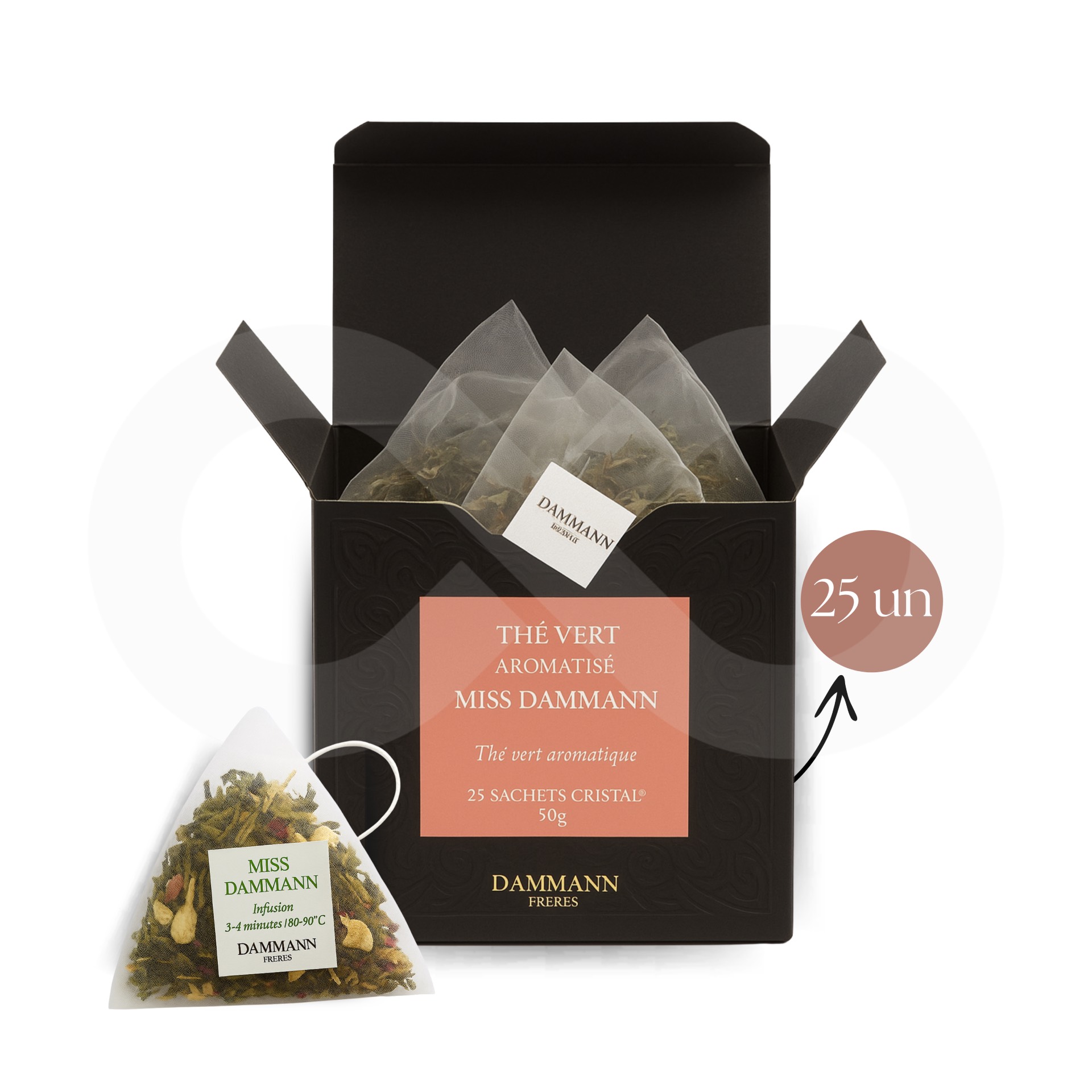 DAMMANN FRÈRES® Té Miss Dammann 25 uds.
