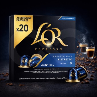L´OR® Capsules Nespresso Ristretto Decaf 20 u.