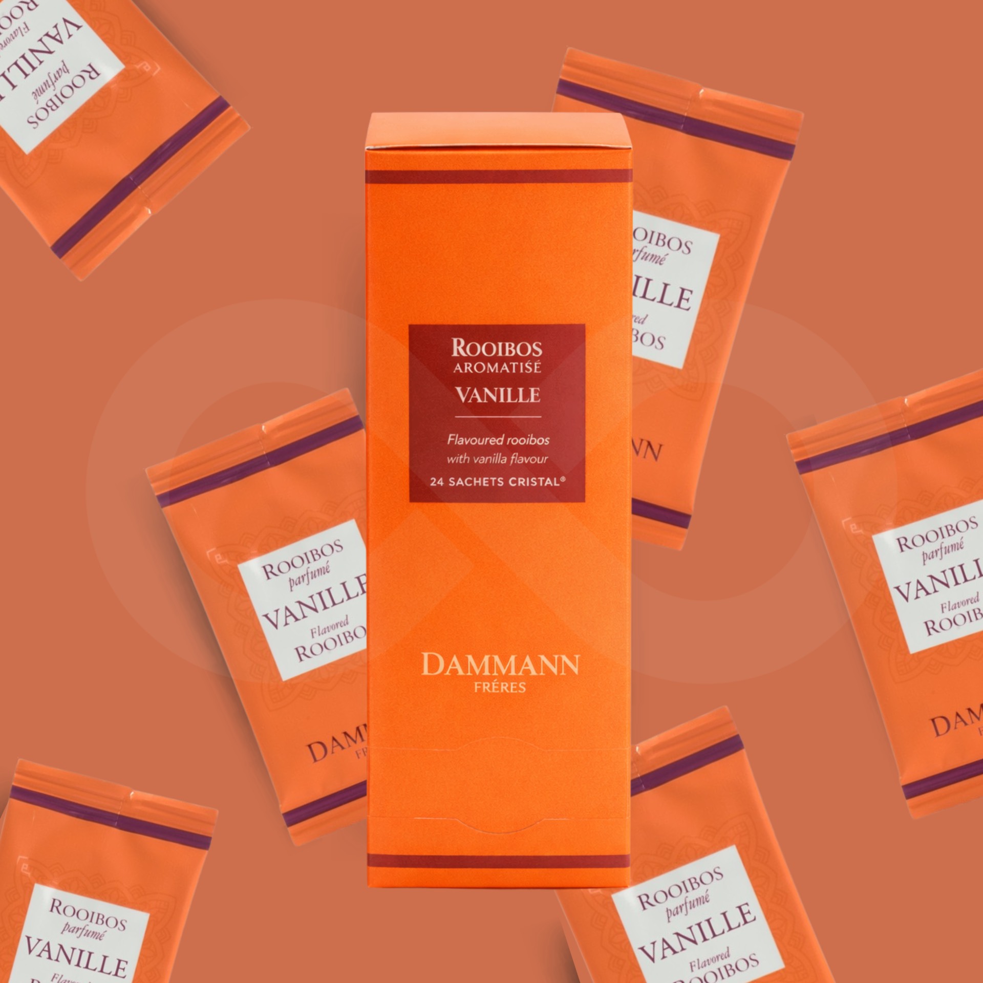 DAMMANN FRČRES® Thee Rooibos Vanille 24 st.