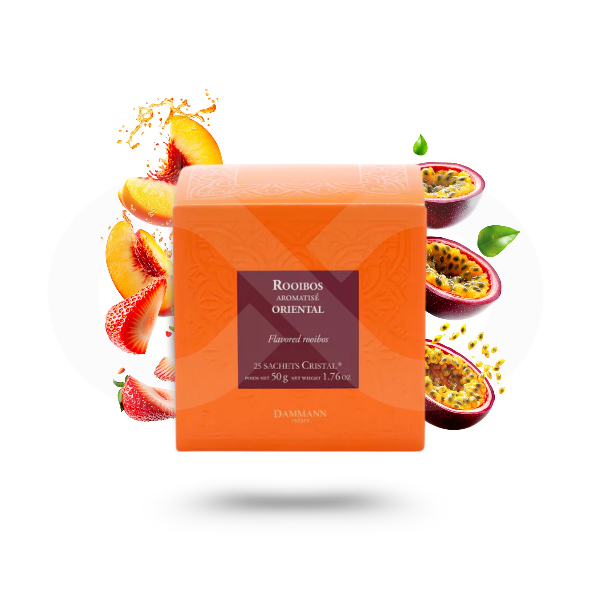 DAMMANN FRÈRES® Té Rooibos Oriental 25 uds.