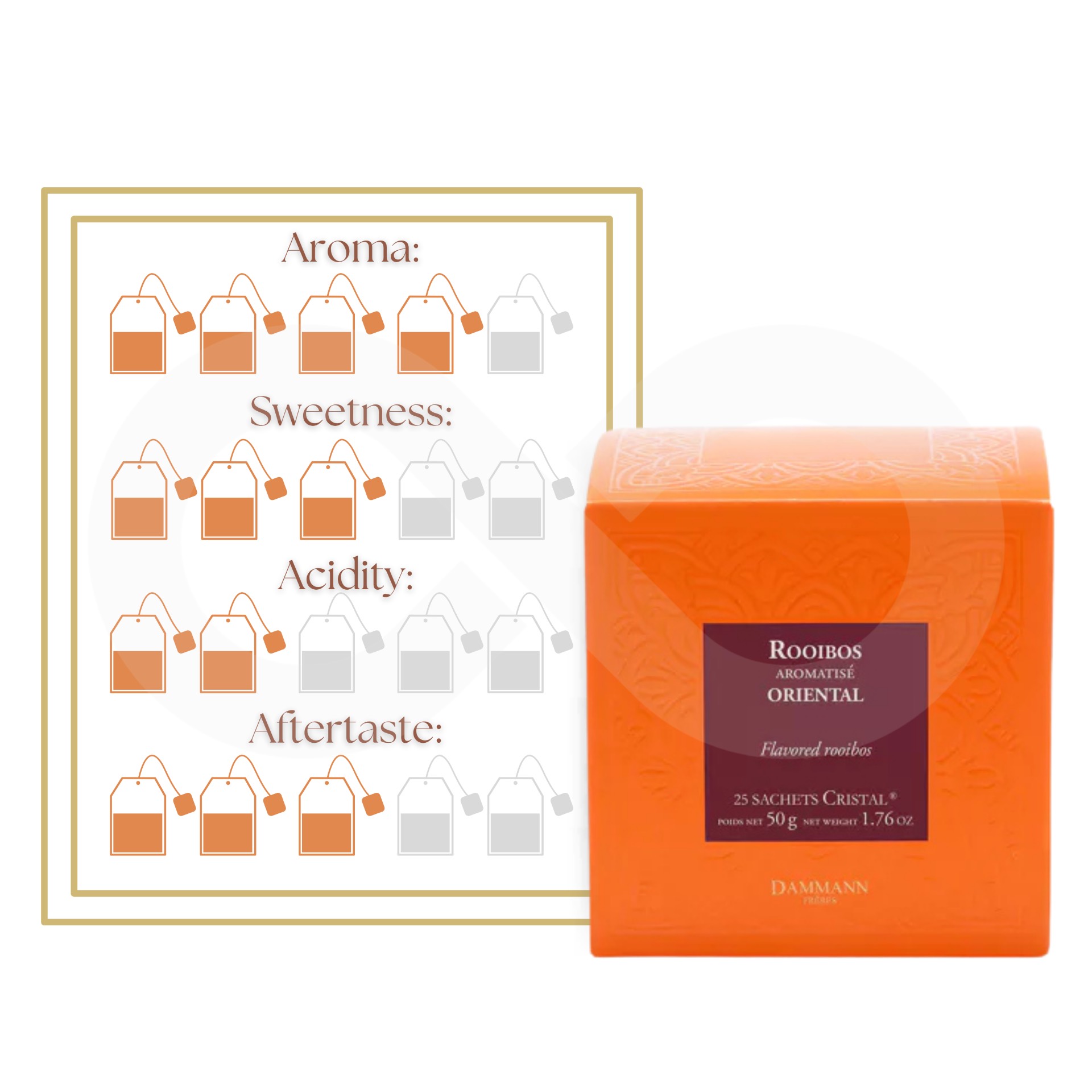 DAMMANN FRČRES® Thee Rooibos Oriental 25 st.