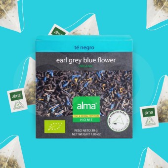 ALMA� Th� Earl Grey Blue Flower 15 u.