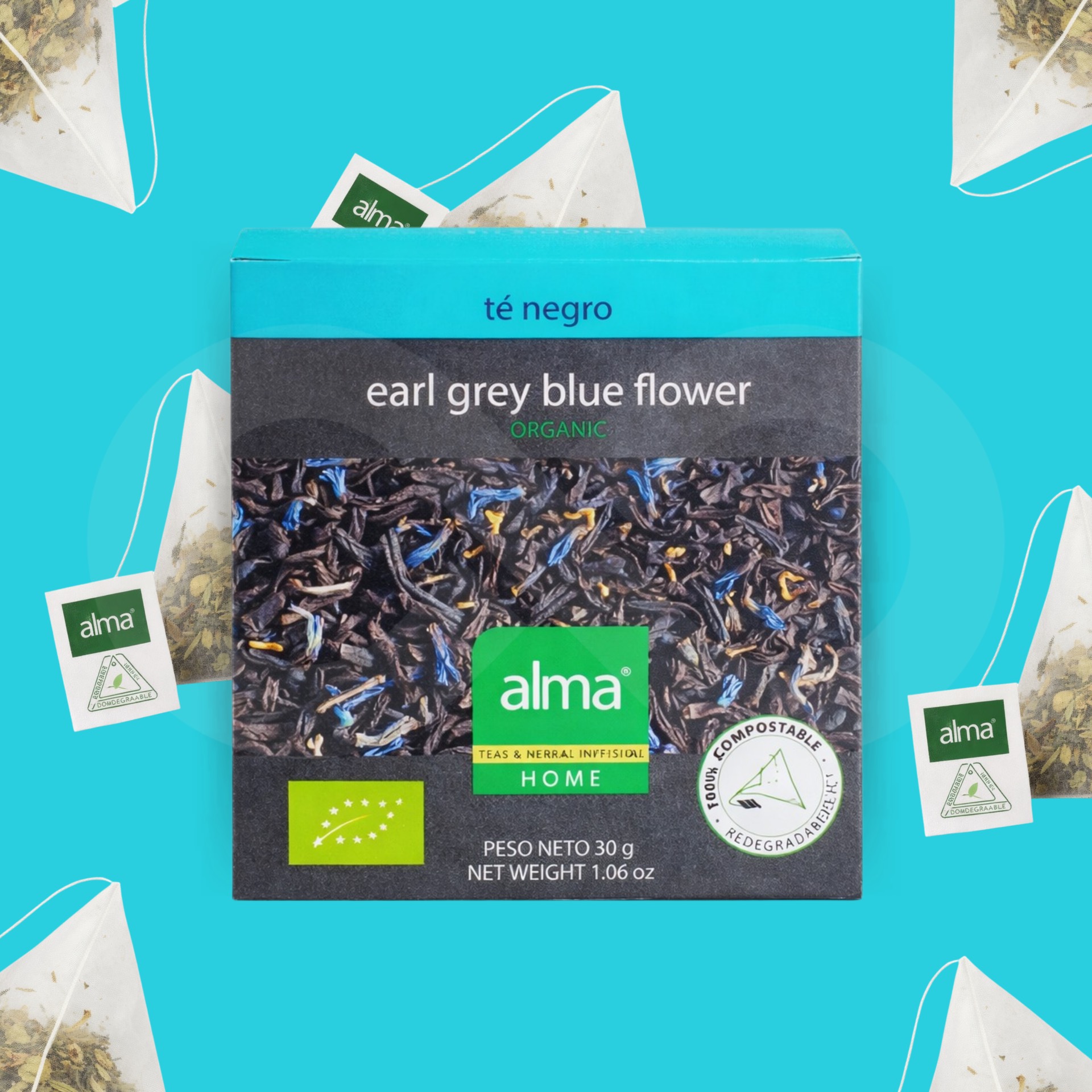 ALMA® Thee Earl Grey Blue Flower 15 st.
