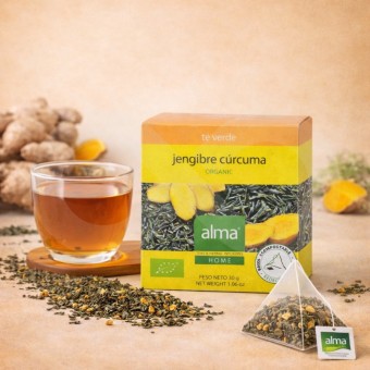 ALMA® Thé Gingembre Curcuma 15 u.