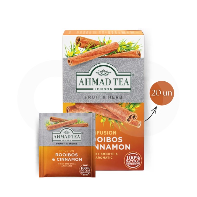 AHMAD TEA® Tè Rooibos E Cannella 20 pz.