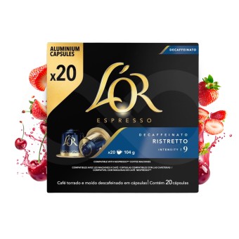 L´OR® Capsules Nespresso Ristretto Decaf 20 u.