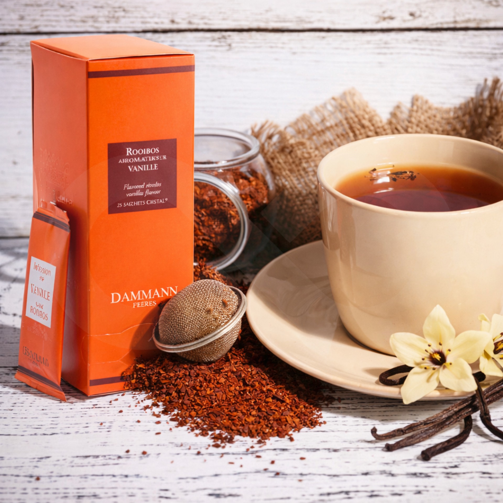 DAMMANN FRČRES® Thee Rooibos Vanille 24 st.