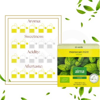 ALMA® Té Moroccan Mint 15 uds.