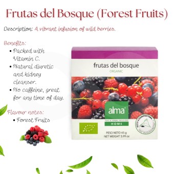 ALMA� Ch� Frutos Do Bosque 15 un.