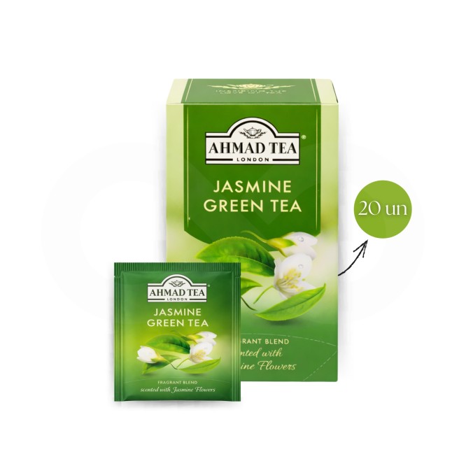 AHMAD TEA® Tea Green Jasmin 20 un.