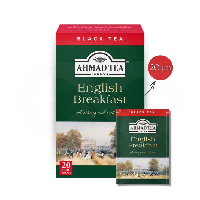 AHMAD TEAŽ Tea English Breakfast 20 un.