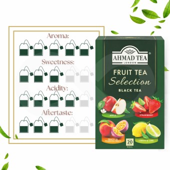 AHMAD TEA® Tè Fruit Selection 20 pz.