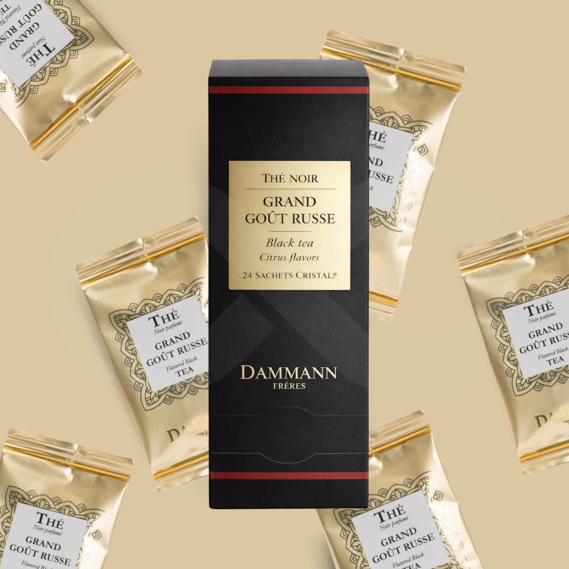 DAMMANN FRÈRES® Thé Grand Goût Russe 24 u.