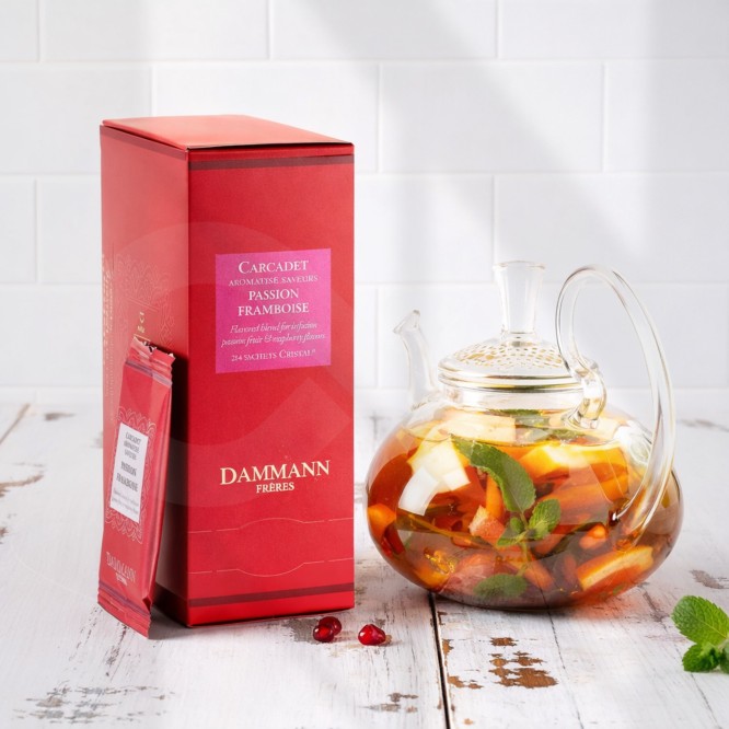 DAMMANN FRČRES® Thee Carcadet Passion Framboise 24 st.