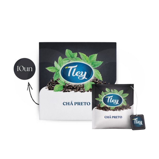 TLEY® Thee Zwarte 10 st.