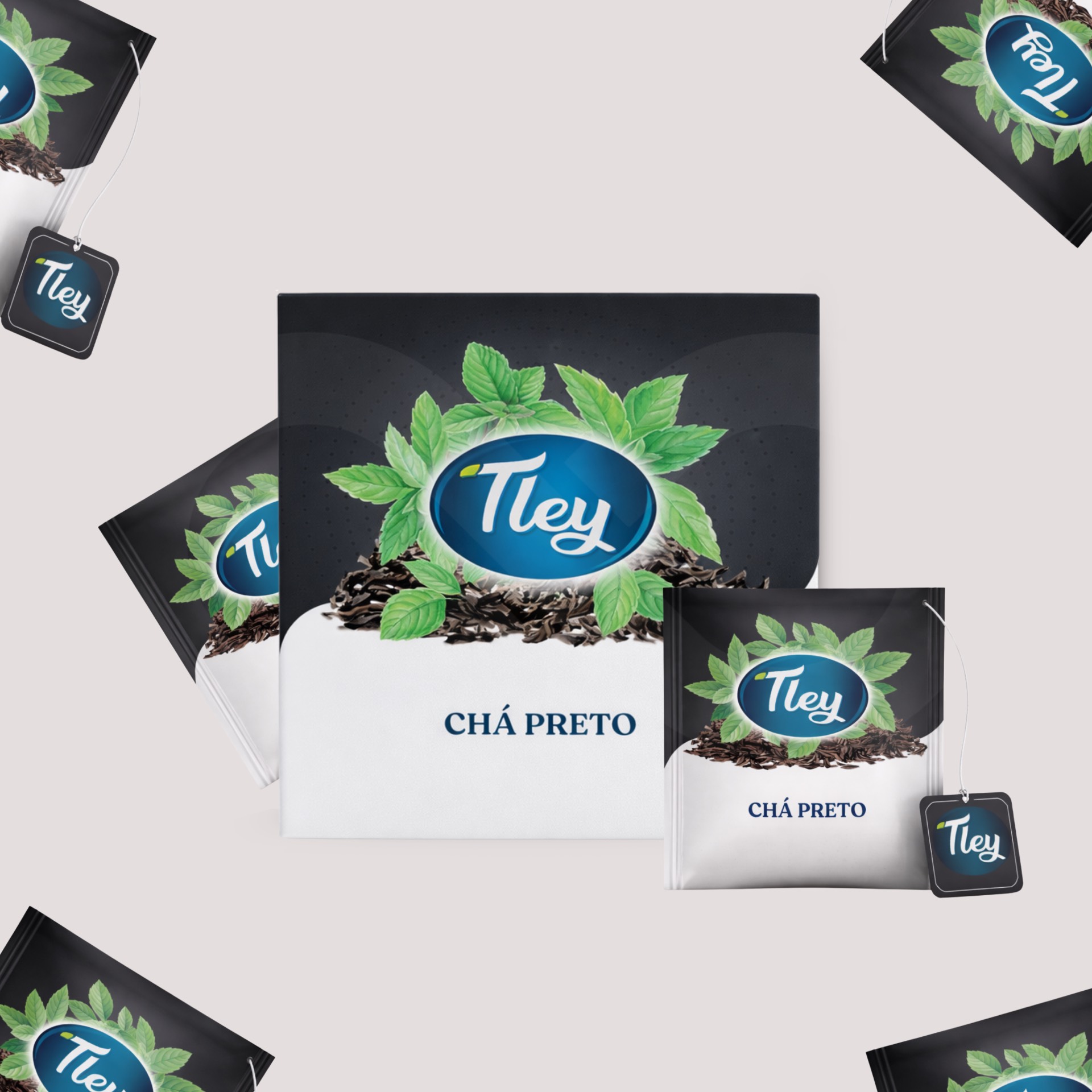 TLEY® Thee Zwarte 10 st.