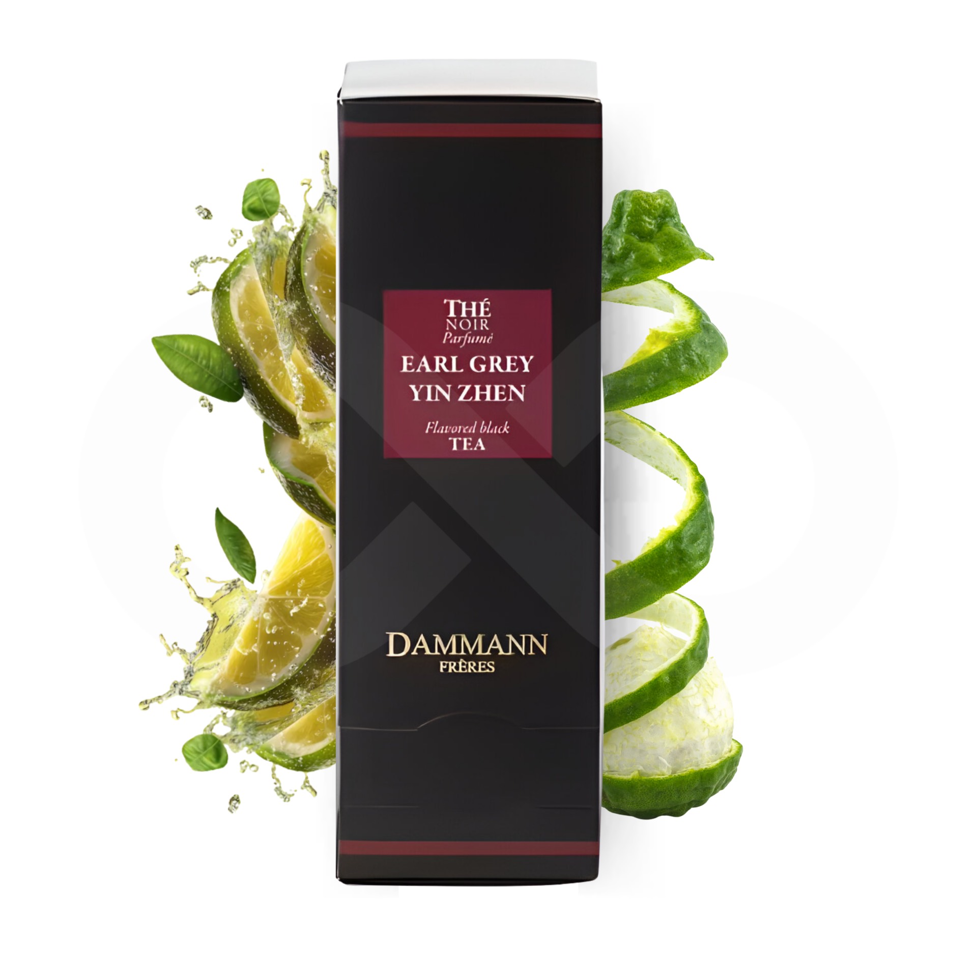 DAMMANN FRÈRES® Chá Earl Grey Yin Zhen 24 un.