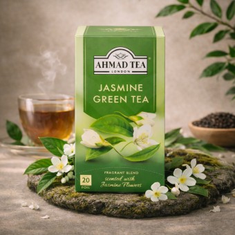AHMAD TEA® Tea Green Jasmin 20 un.