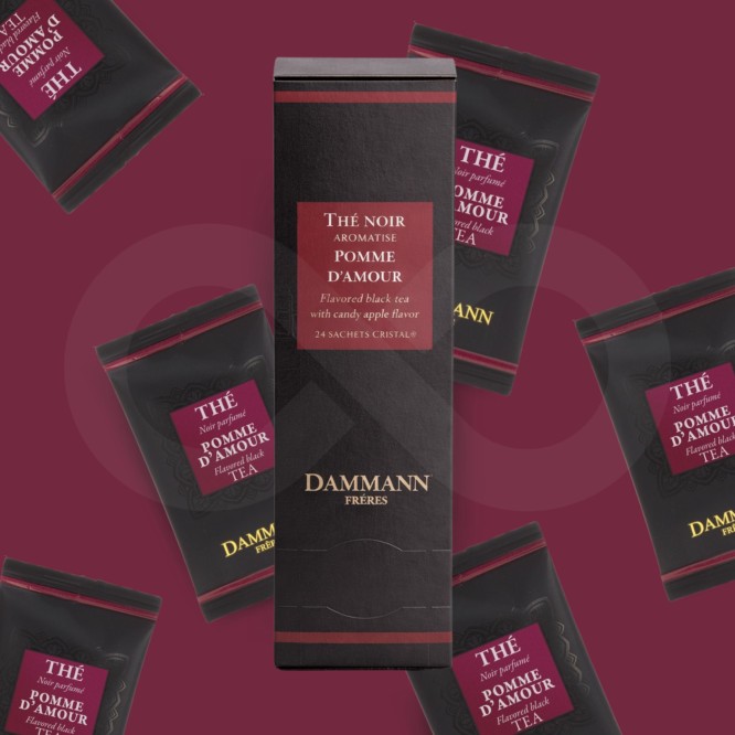 DAMMANN FRÈRES® Chá Pomme D´Amour 24 un.