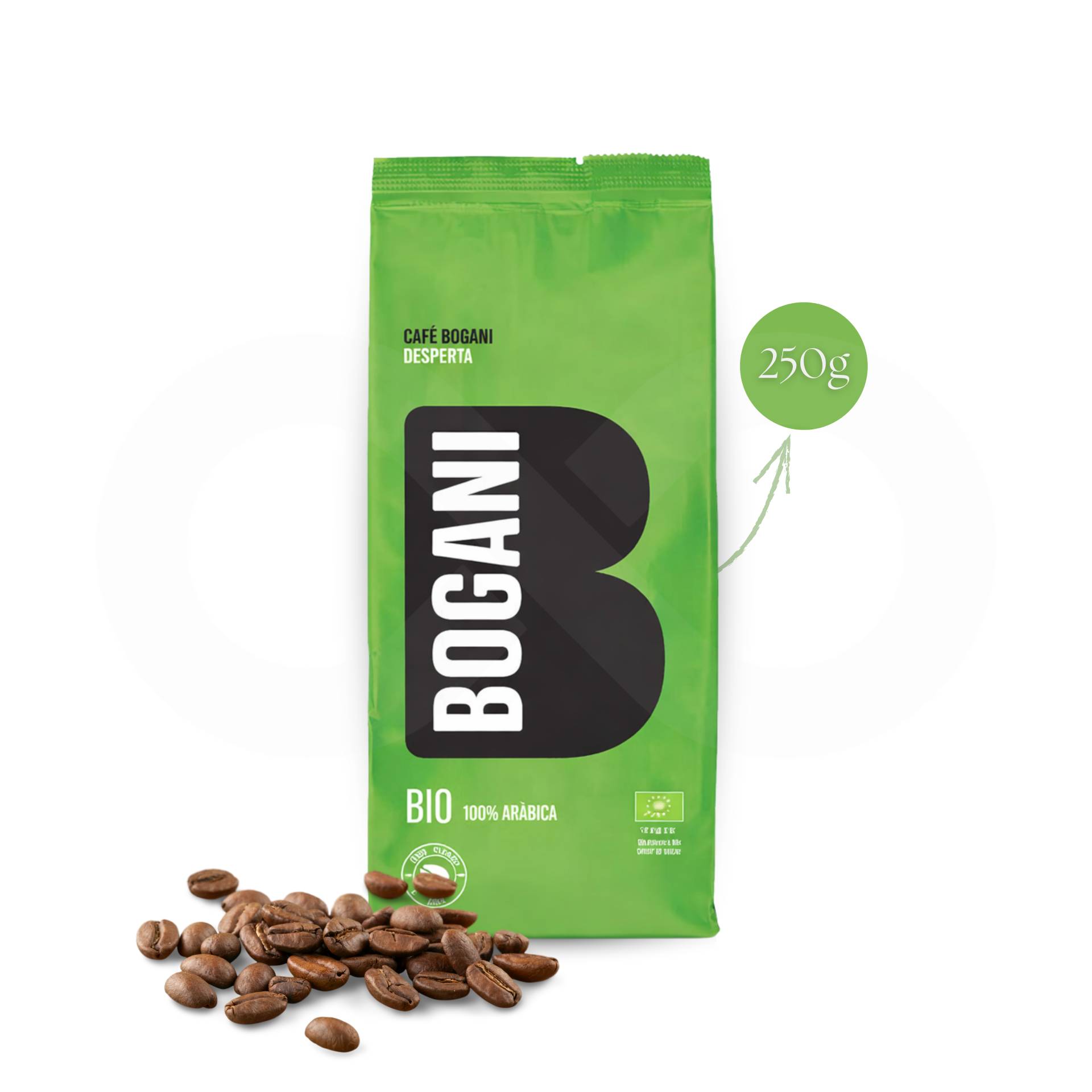 BOGANI® Café em Grão Bio 250g