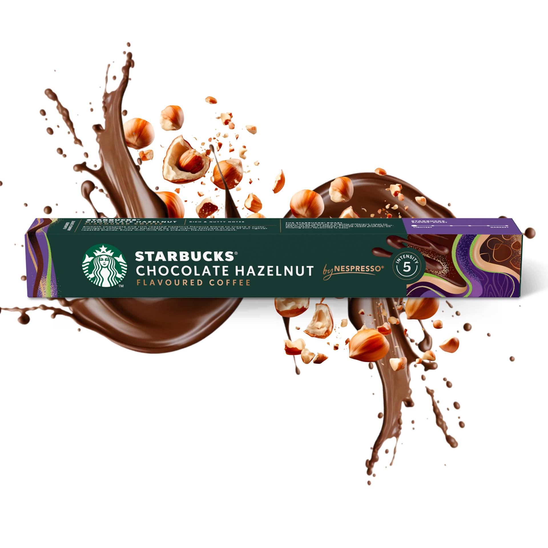 STARBUCKS® Capsules Nespresso Chocolate Hazelnut 10 u.
